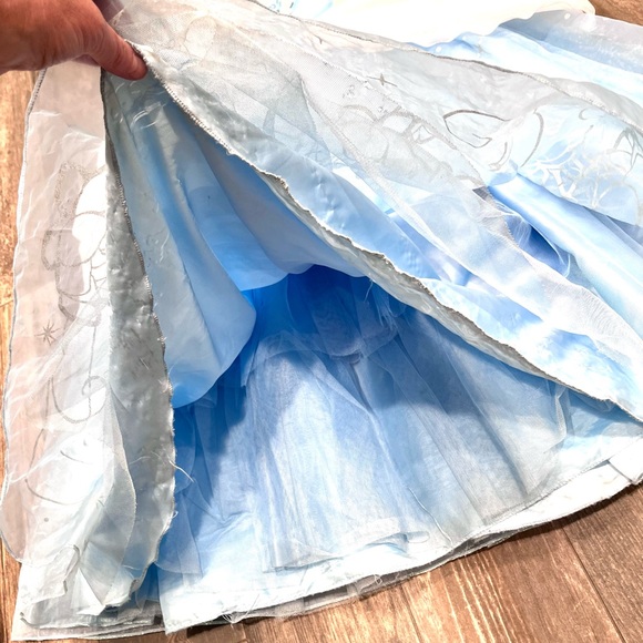 Disney Parks Cinderella Dress Gown Bippity Boppity Boutique DCL Girl’s 9/10 - Picture 9 of 15